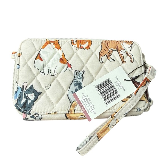 Vera Bradley Handbags - NWT Vera Bradley 3 in 1 Crossbody Bag A Cat’s Life